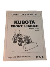 Kubota Front Loader Operator's Manual ~ LB702 & LA852, used for sale  Valliant