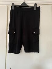 Black cargo shorts for sale  LIVERPOOL