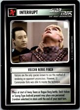 Star Trek Alternate Universe CCG cartão pinça nervo vulcano , usado comprar usado  Enviando para Brazil