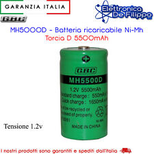 Mh5000d batteria ricaricabile usato  Napoli