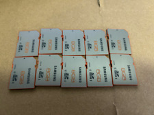 10PCS  SAMSUNG 8GB SD Memory card for sale  Shipping to South Africa