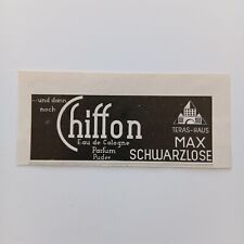 1938 chiffon eau gebraucht kaufen  Berlin