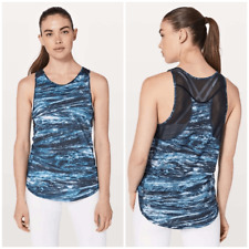 Top para mujer Lululemon Sculpt Tank II, talla 8, Shorelines, múltiples paneles de malla azul #E segunda mano  Embacar hacia Argentina