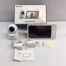 Bonoch BBM03-TX White Black Motion Sound Detect 7 Inch Video Baby Monitor for sale  Shipping to South Africa
