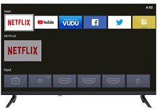 Used, IMPECCA 40” FHD 1080P Frameless Smart LED TV, NETFLIX, YouTube, VUDU, Facebook for sale  Shipping to South Africa