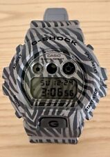 Relógio masculino CASIO G-Shock 3230 DW6900ZB quartzo zebra cinza camuflado do Japão, usado comprar usado  Enviando para Brazil