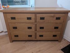 Oak chest draws for sale  LLANELLI