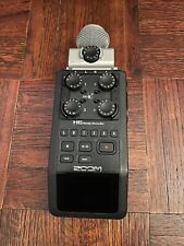 Zoom H6 6-Track Portable Digital Handy Recorder w/ MSH-6 MS Stereo Mic, used for sale  Shipping to South Africa