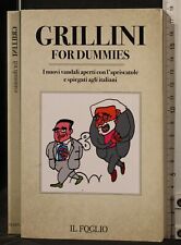 Grillini for dummies. usato  Ariccia