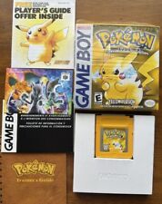 Pokémon Versión Amarilla NNINTENDO GameBoy COMPLETA EN CAJA EXCELENTE CAJA AUTÉNTICA segunda mano  Embacar hacia Mexico