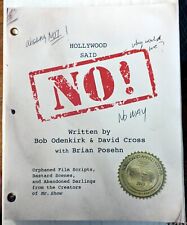 Usado, Hollywood dijo que no! Guión abandonado 2013 de Bob Odenkirk & David Cross segunda mano  Embacar hacia Argentina