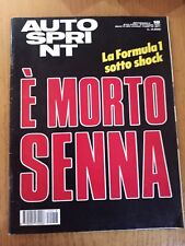 Morto senna autosprint usato  Italia