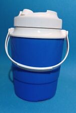 Vintage Blue 1/2 Gallon Cooler Water Jug , used for sale  Shipping to South Africa