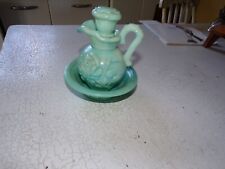 avon green pitcher for sale  East Waterford