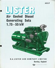 Lister air colled for sale  CALLINGTON