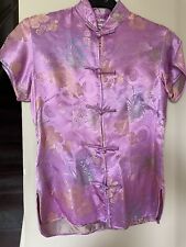 Chinese brocade top for sale  GLASTONBURY