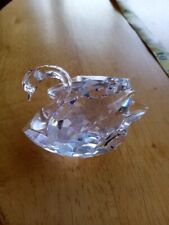 Swarovski crystal swan for sale  NEWCASTLE