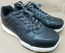 Used, Kuru Quantum Black Leather Shoes Womens Size 9.5  Athletic Sneakers Walking  for sale  Shipping to Canada