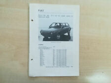 Fiat Ritmo 60 65 75 Technical Data Repair Manual Handbuch Instrukcja Naprawy na sprzedaż  PL