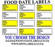 Food date labels for sale  CARDIGAN