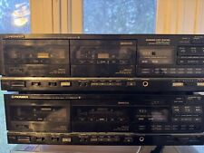 Pioneer dual cassette for sale  Exton