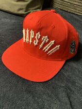 Trapstar red snapback for sale  POOLE