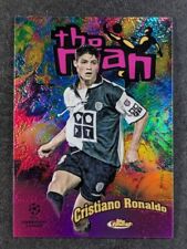 Used, 2022-23 Topps Finest UEFA CHRISTIANO RONALDO The Man Base Insert Sporting CP for sale  Shipping to South Africa