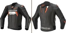 Jaqueta de couro masculina Alpinestars motocicleta preta corrida comprar usado  Enviando para Brazil