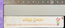 Dies Big Shot Dies WINGO ZINGO Alphabet Strip 13x 2.5in Upper Lower for sale  Shipping to South Africa
