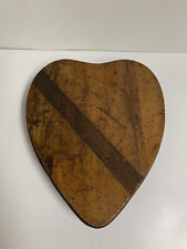 Vintage wood heart for sale  Wallingford