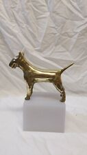 Vintage Bull Terrier In Solid Brass . for sale  Shipping to South Africa