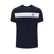 Usado, *Camiseta Sergio Tacchini Masculina Retro Master Crew Neck - Azul Marinho -Reino Unido 4XL - VEJA DESCRIÇÃO comprar usado  Enviando para Brazil