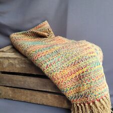 Cosy rainbow throw for sale  Shipping to Ireland