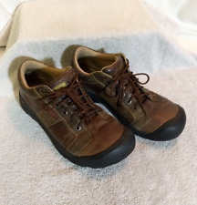Zapatos de cuero marrón Keen para hombre Austin, talla: 13 #US59-3 segunda mano  Embacar hacia Argentina