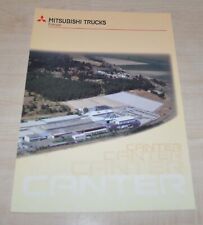 1998 1999 Mitsubishi Canter Trucks Europa Portugalia Plant Brochure Broszura ENG na sprzedaż  PL