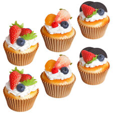 6pcs artificial cupcake for sale  Shipping to Ireland