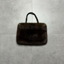 Used, Prada Vintage Brown Fur Mini Hand Bag for sale  Shipping to South Africa