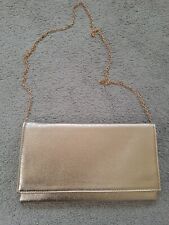 Gold clutch bag for sale  SOUTH SHIELDS