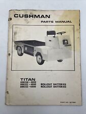 Cushman titan parts for sale  Lincoln