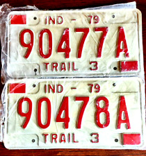 Consecutive indiana 1979 for sale  Knox