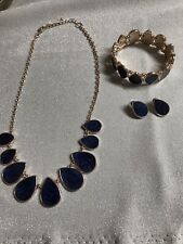 Blue swirl necklace for sale  Marietta