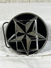 Usado, Encendedor con cremallera de colección hecho a medida soporte magnético hebilla de cinturón negro dados estrella segunda mano  Embacar hacia Argentina