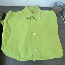 Chemise vert pomme d'occasion  Aix-les-Bains