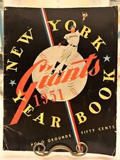 1951 giants yearbook. for sale  Venice