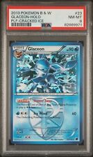 Pokemon Card Glaceon 23/116 Plasma Freeze Shattered Holo Rare PSA 8 for sale  Shipping to South Africa