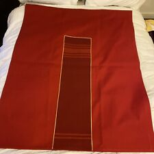 Maison bouvier Red Frontal Vestment Chasuble Priest for sale  Shipping to South Africa