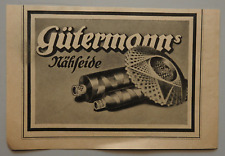 Revista de hilos de coser Gutermann 1932 anuncio impreso anuncio Das Magazin segunda mano  Embacar hacia Argentina