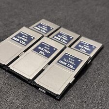 Tarjeta de memoria Sony SBP-128C SxS Pro+ 3,5 Gbps 128 GB segunda mano  Embacar hacia Argentina