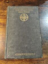 Usado, Livro Vintage 1918: Cerimônias do Rito Romano Descrito por Adrian Fortescue comprar usado  Enviando para Brazil