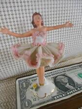 Vintage Crown N Mark DRESDEN LACE BALLERINA Porcelain Figurine 4 1/4" for sale  Shipping to Canada